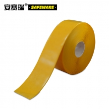 安赛瑞  15001 重载型划线胶带（黄）耐叉车碾压划线胶带 地面警示胶带 5cm×30m