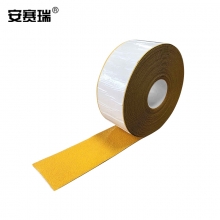 安赛瑞  12377 重载型反光划线胶带（黄）10cm×20m 加厚型反光划线胶带