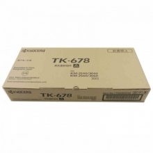 京瓷（kyocera）TK-678 黑色墨粉/粉盒（适用KM-2540/3040/2560/3060 TASKalfa 300i）