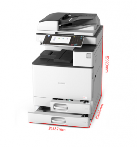 A3激光打印机 理光（Ricoh）MP C2011SP A3彩色多功能一体机 标配+输稿器