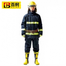 谋福86273C认证消防服套阻燃灭火防护服尺寸:170单独服装(套)