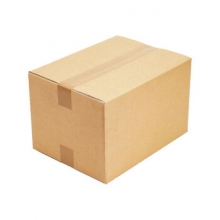 谋福 8662 五层优质特硬邮政纸箱 BC瓦楞空白款 快递包装盒 搬家快递纸箱 （ 4号纸箱 35*19*23cm）10个装（个）
