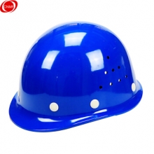 谋福 CNMF8038-5 盔式透气安全帽 抗冲击工地工程工业建筑防砸安全帽 蓝色（顶）