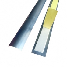 谋福 CNMF 8849 铝合金线槽 金属防踩线槽 半弧形地面穿线用 (4号线槽) 5个装（米）
