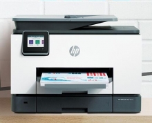 惠普（HP）OfficeJet Pro 9010 彩色喷墨多功能一体机 打印/复印/扫描/传真自动双面 单台 白色