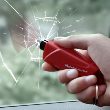 谋福204汽车安全锤车用多功能破窗器逃生救生锤玻璃击碎破窗（单位：个）