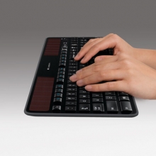 罗技（Logitech）K750太阳能无线键盘 纤薄办公键盘
