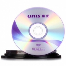 紫光（UNIS） 钻石系列 CD-R 刻录盘 8CM(3寸) 24速 210M 桶装10片 A+
