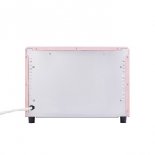 乐扣LOCK&LOCK   EJO427PIK  家用多功能迷你电烤箱智能小型烘焙烤箱 粉红色