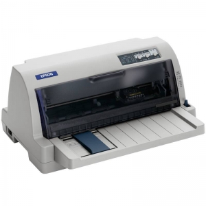 爱普生(Epson) LQ-735KII 82列平推票据针式打印机 （针式 票据打印机 黑白 A4）