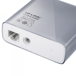 TP-LINK 5口百兆交换机 4口网络网线分线器 家用宿舍监控分流器 TL-SF1005M