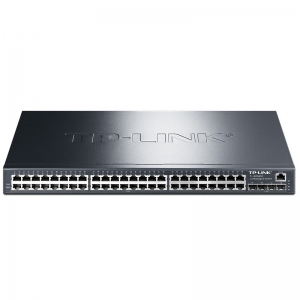 普联 （TP-LINK）TL-SG5452 48口千兆三层网管型核心交换机 4千兆光纤口