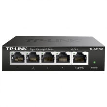 TP-LINK TL-SG2005 Web网管交换机 5口全千兆 黑色
