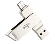 爱国者（aigo）U350 高速Type-C 64G USB3.0双接口OTG 手机U盘
