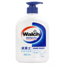 威露士（Walch） 健康抑菌洗手液 （丝蛋白）525ML/瓶 12瓶/箱