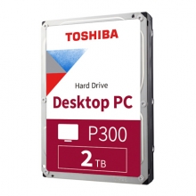 东芝(TOSHIBA)2TB 台式机机械硬盘 64MB 7200RPM SATA接口 P300系列(HDWD120)