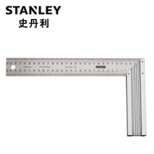史丹利(Stanley)铝柄不锈钢直角尺300x165mm 35-351-23