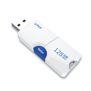 朗科（Netac）128GB USB3.0 U盘U905 精灵推拉式高速闪存盘 加密U盘