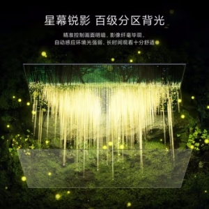 小米 电视 L86M8-ES ES Pro 86英寸 旗舰超大屏 百级分区 1000nits峰值亮度 120Hz高刷