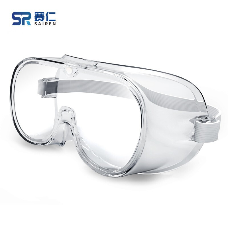 赛仁 护目镜 全封闭式 隔离眼罩 飞沫风沙防护眼镜 内部可带近视镜